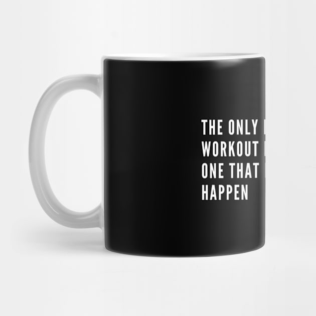 Funny gym quote - Bad workout quote by Patterns-Hub